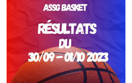 RESULTATS DU WEEK END